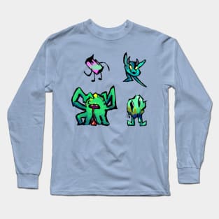 SLIMEOIDS: Snack Attack Pack Long Sleeve T-Shirt